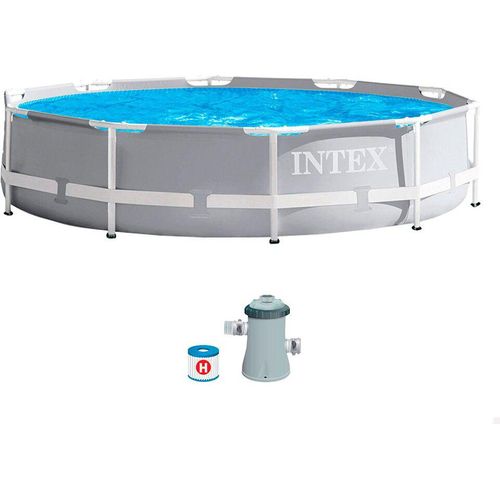 INTEX Pool ste.Prism 305X76 mit Pumpe 26702NP 14270