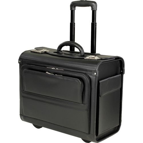 Pilotentrolley Aktentrolley Aktenkoffer Pilotenkoffer Trolley 46x37x23cm Bowatex