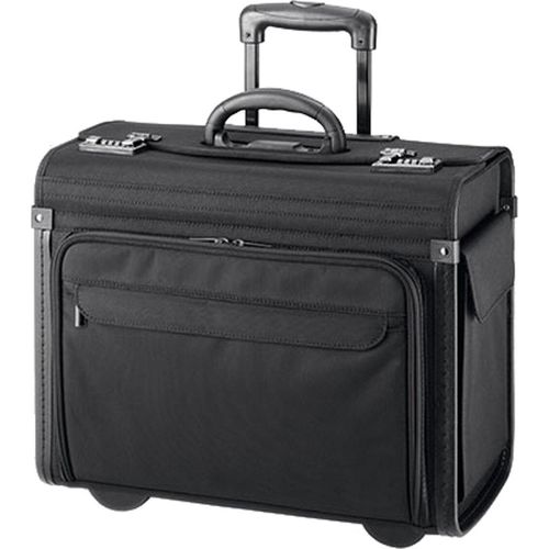 Aktentrolley-Aktenkoffer-Pilotentrolley Pilotenkoffer-Trolley 46x36x23cm-Bowatex