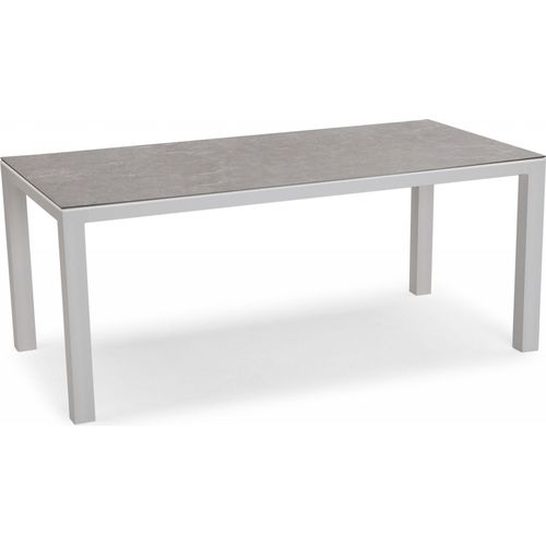 Tisch Houston 160x90cm silber/anthrazit