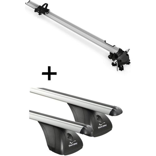 Fahrradträger Bike Pro + Dachträger VDP kompatibel mit für Volvo V40 II 5 Türer ab 2012 Image