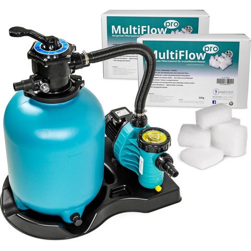Filteranlage BRILLANT+ 400, AquaPlus 8 + MultiFlow