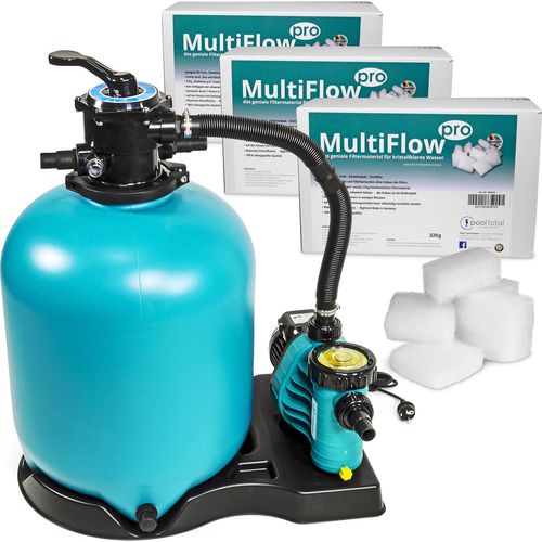 Filteranlage BRILLANT+ 500, AquaPlus 11 + MultiFlow