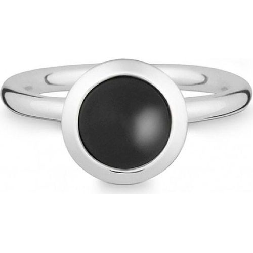 Quinn - Silberring mit Onyx - 02183862 - Weite 56