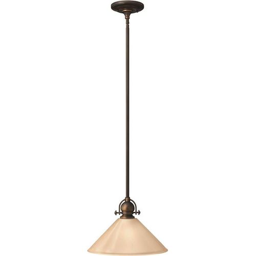 Elstead Mayflower Hängeleuchte E27 23cm Ältere Bronze