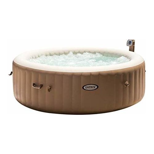 Intex Pool Intex 28474GN - 795 l - 4 Person(en) - Rund - Blasenmassage - PVC - Beige - Weiß