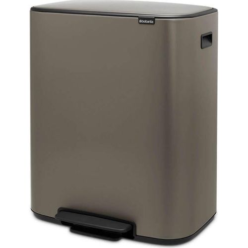 Bo Touch Bin 60l mit Kunststoffeinsatz Platin