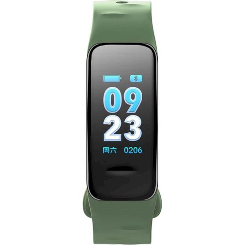 Smartband Fitness-Tracker Schlafmonitor Herzfrequenz Schrittzähler, Farbe:grün