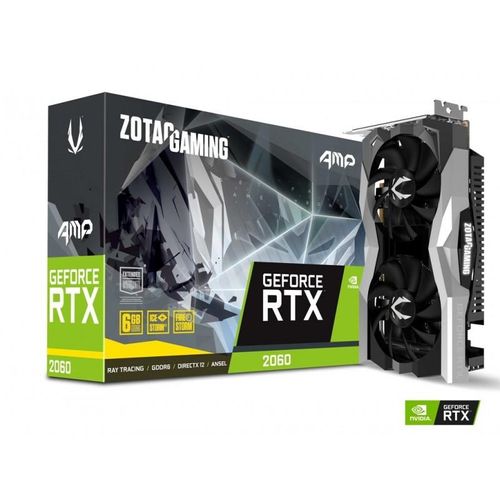 ZOTAC Gaming AMP GeForce RTX 2060 OC 6GB GDDR6 Grafikkarte
