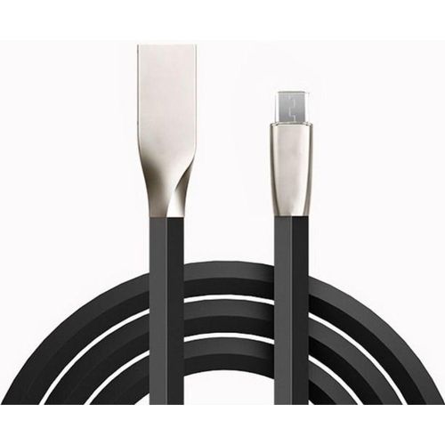 felixx Daten- Ladekabel Metall Plug 3m, Micro-USB Anschluss