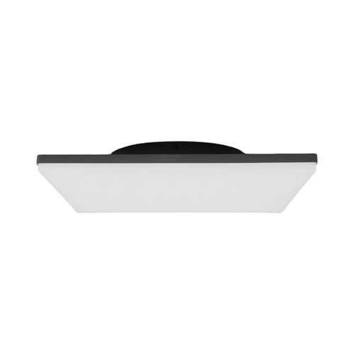 Lucande LED-Außendeckenleuchte Henni, Sensor, 30x30 cm, IP65