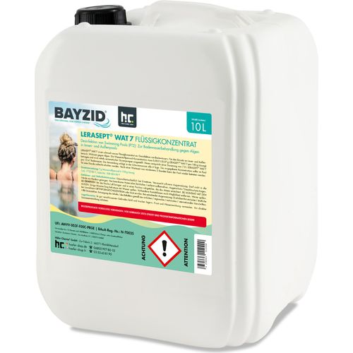 40x10 L Lerasept® WAT 7 Aktivsauerstoff Desinfektionsmittel für Pool und Whirlpool