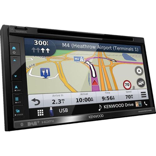 KENWOOD MONITOR DNX-5190DABS 6.8' TOUCH Navigationssystem, Bluetooth, DAB, Predisp. Apple Karpfen