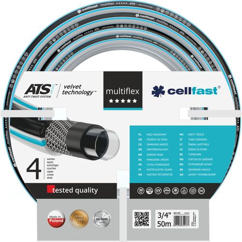 CELLFAST - GARTENSCHLAUCH - MULTIFLEX ATS VARIANT™ VT - 3/4