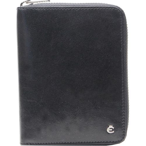 Esquire Geldbörse Toscana Zip Wallet Black schwarz