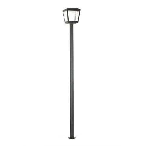 Wegeleuchte PLAZA LED 24W 3000K IP54 Aluminium dunkelgrau L:24cm H:219cm