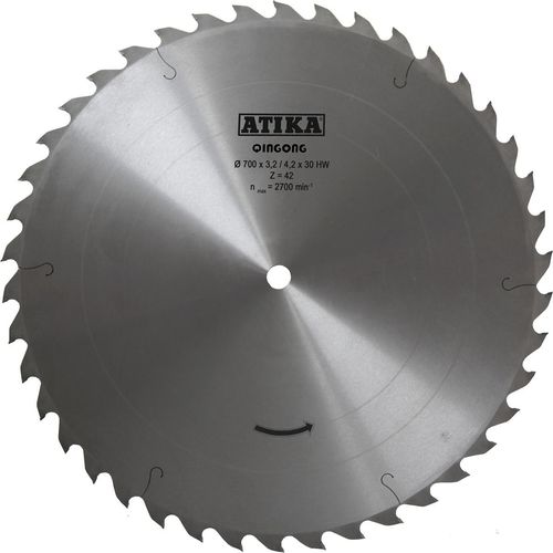 LESCHA ATIKA Ersatzteil | Sägeblatt Hartmetall für Wippkreissäge BWS 700 N / BWS 700 N-2 / WSL 700 / WSL 700 PTO