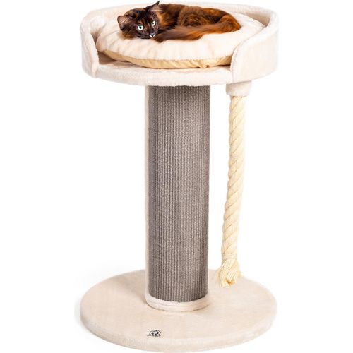 Katzenkratzbaum Ontario H 100 cm beige