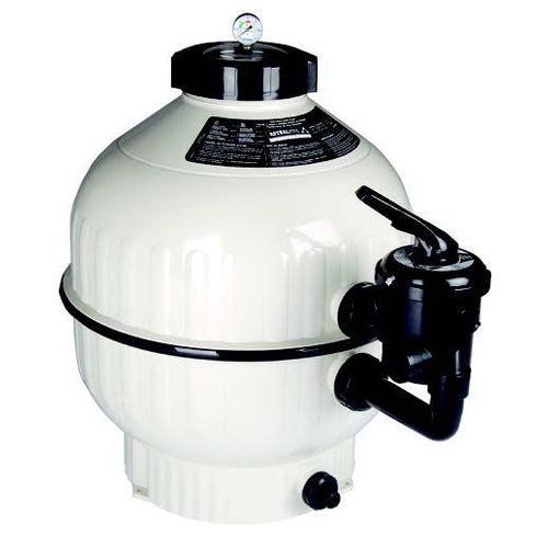 Cantabric Poolfilter Side mount mit Ventil 500 mm für 50 m³ Pools