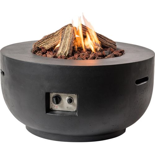 Happy Cocooning Fire Table Schale Schwarz