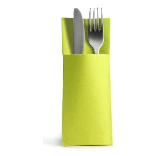 1250 Airlaid Besteckservietten Bestecktaschen kiwi