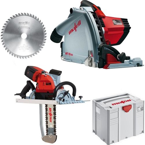 Mafell Zimmerei-Kettensäge ZSXEc / 400HM + Tauchsäge MT 55 cc Midi Max T-Max