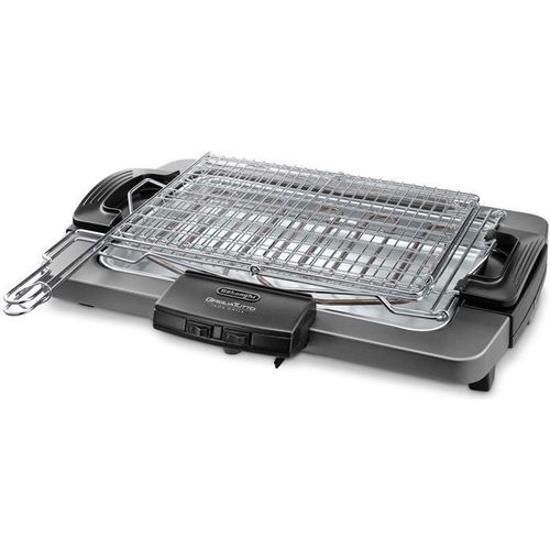 De'Longhi Elektrischer Barbecue Grill BQ 80.X 2450W Antihaft für Garten Balkon