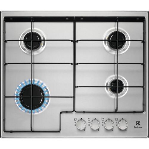 Electrolux EGS6424X Gaskochfeld, 4 Kochzonen, Edelstahl