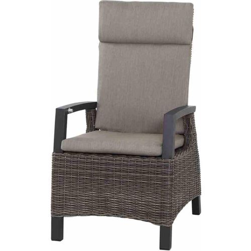 Gartensessel / Diningsessel Siena Garden Corido Polyrattan charocal