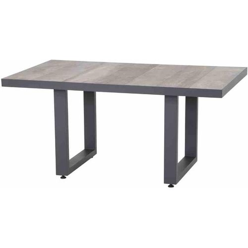 Gartentisch Loungetisch Siena Garden Corido Alu anthrazit 140x85cm