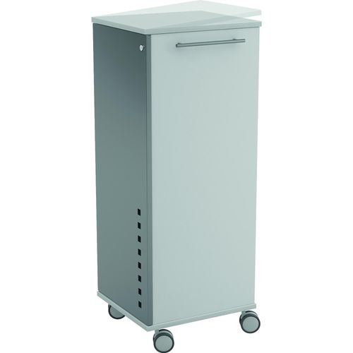 rocada Caddy Bürowagen grau 5 Ebenen 47,0 x 42,4 x 120,0 cm