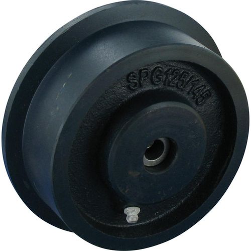 Rad mit Spurkranz Rad 250mm Guss Gleitlager Tragfähigkeit:2000KG