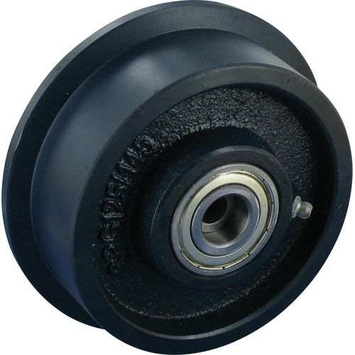 Rad mit Spurkranz Rad 250mm Guss Kugellager Tragfähigkeit:2000KG