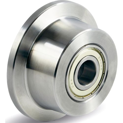 Rad mit Spurkranz Rad 400mm Stahl Kugellager Tragfähigkeit:9000KG