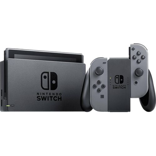 Nintendo Switch Konsole mit verbesserter Akkuleistung, Farbe: Grau HAC-001(-01)