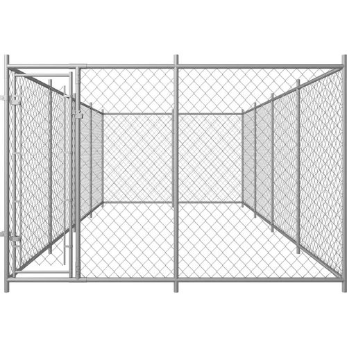 vidaXL Outdoor-Hundezwinger 7,6x3,8x1,9 m