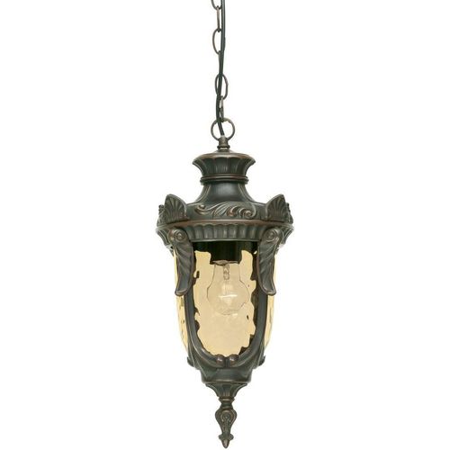 Elstead Philadelphia Außen-Hängeleuchte E27 Alte Bronze IP44