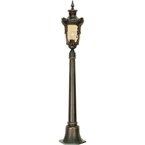 Elstead Philadelphia Außen-Stehleuchte E27 117cm Alte Bronze IP44