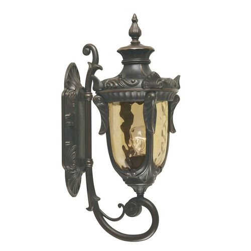 Elstead Philadelphia Außen-Wandleuchte E27 53cm Alte Bronze IP44
