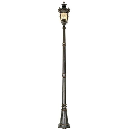 Elstead Philadelphia Außen-Stehleuchte E14 3-fach Alte Bronze IP44
