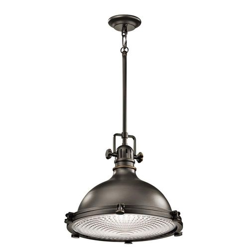 Elstead Hatteras Bay Hängeleuchte E27 50cm Ältere Bronze