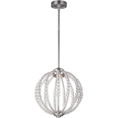 LED Pendelleuchte Kristallglas