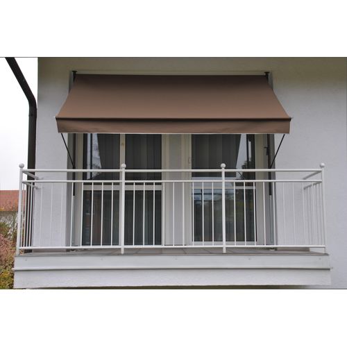 Angerer Klemmmarkise Style 350 cm braun