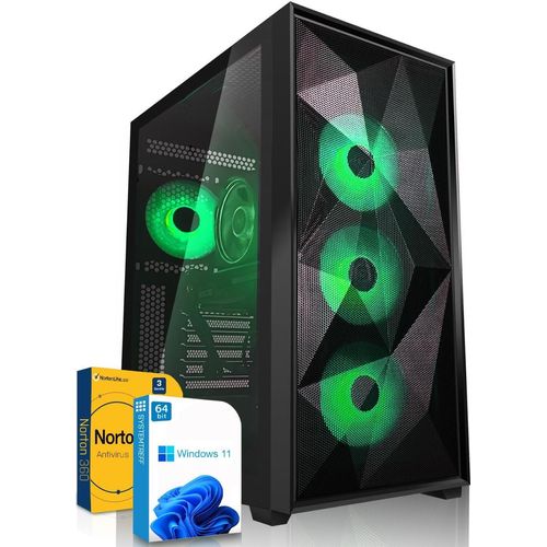 Gamer Rechner - AMD Ryzen 5 5600X - 6x4.6GHz - AMD Radeon RX 6700 XT GAMING OC - 16GB DDR4 - M.2 SSD 1TB (NVMe) Kingston - Desktop PC