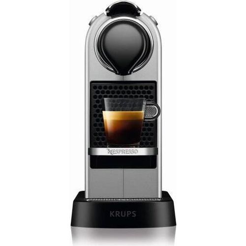 Krups Nespresso CitiZ, Espressomaschine, 1 l, Kaffeekapsel, 1260 W, Silber