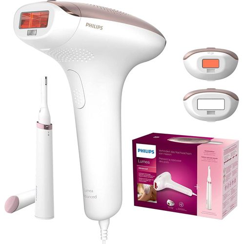 Philips BRI921/00 Lumea Advanced Epilierer mit 2 Aufsätzen für Gesicht + Satin Stift für Gesicht
