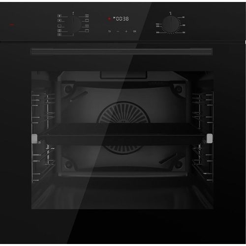 Böhme HB60AB80L Backofen autark Edelstahl Einbaubackofen Umluft 80 Liter