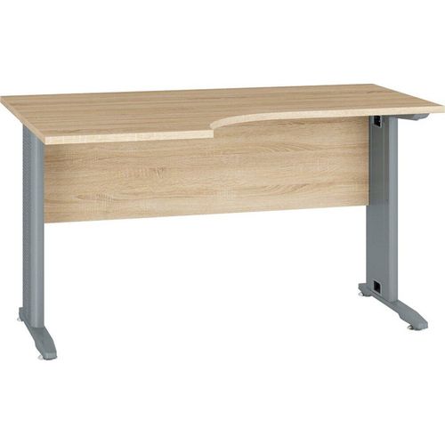 Schreibtisch Tapachula 14, Farbe: Sonoma Eiche hell - Abmessungen: 74 x 138 x 100 cm (H x B x T)