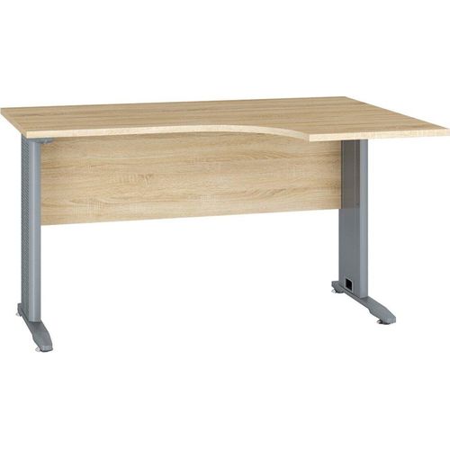 Schreibtisch Tapachula 13, Farbe: Sonoma Eiche hell - Abmessungen: 74 x 138 x 100 cm (H x B x T)
