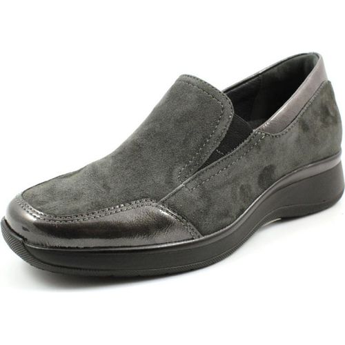 Semler Damen Slipper sportlich grau Gr. 4